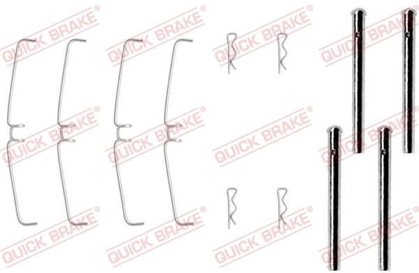 Accessory Kit, disc brake pad